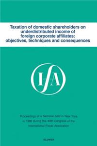 Ifa Taxation of Domestic Shareholders