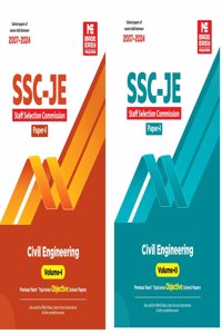 [COMBO] SSC JE PYQ : Civil Engineering : Volume I and Volume II [Paperback] MADE EASY Team [Paperback] MADE EASY Team