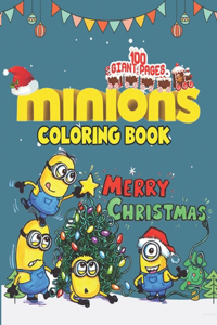 Minions Christmas Coloring Book