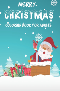 Merry Christmas Coloring Book for Adults