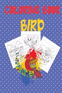 Coloring Book Bird