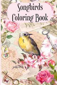 Songbirds Coloring Book