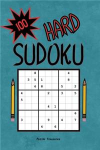 100 Hard Relaxing Sudoku Puzzles