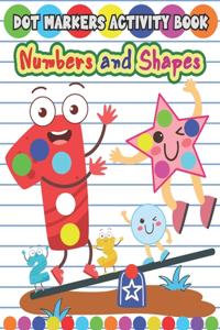 Dot Markers Activity Book Numbers and Shapes