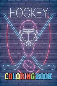 Hockey Coloring Book