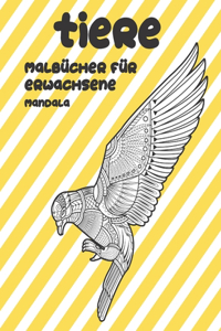 Malbücher für Erwachsene - Mandala - Tiere