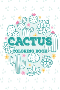 Cactus Coloring Book
