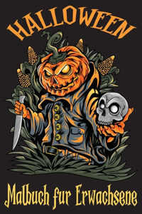 Halloween Malbuch für Erwachsene