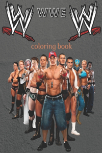 wwe coloring book