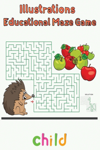 Illustrator Educational Maze Game Child
