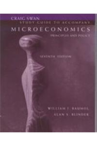 Study Guide to Accompany Microeconomics: Principles and Policy