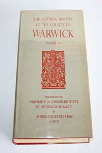 A History of the County of Warwick Volume VIII
