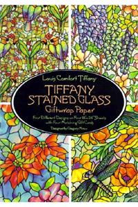 Tiffany Stained Glass Giftwrap Paper
