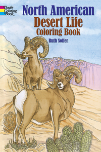 North American Desert Life Coloring Book