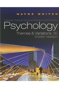 Psychology, Concept Charts for Study and Review: Themes and Variations, Briefer Version
