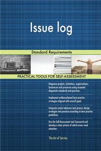 Issue log Standard Requirements