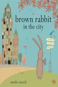 Brown Rabbit in the City