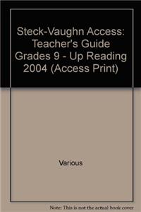 Steck-Vaughn Access: Teacher's Guide Grades 9 - Up Reading 2004
