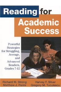 Reading for Academic Success