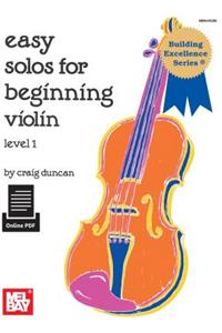 Easy Solos for Beginning Violin, Level 1