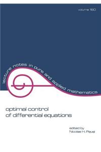 Optimal Control of Differential Equations