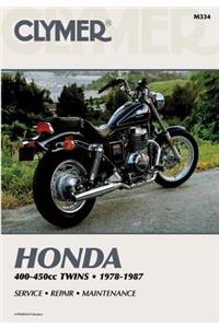 Honda CB/CM400-450 & CMX450 Motorcycle (1978-1987) Service Repair Manual