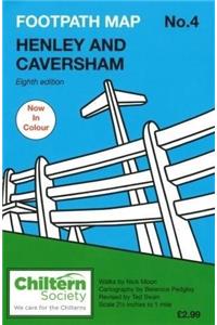 Footpath Map No. 4 Henley and Caversham