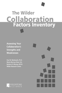 The Wilder Collaboration Factors Inventory