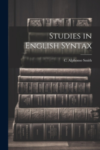 Studies in English Syntax
