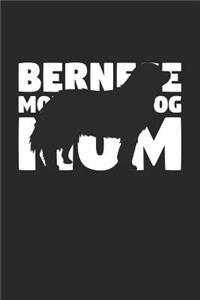 Bernese Mountain Dog Notebook 'Bernese Mountain Dog Mom' - Gift for Dog Lovers - Bernese Mountain Dog Journal