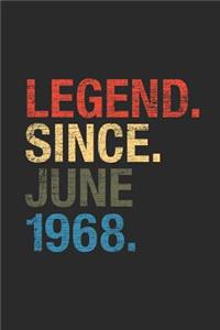 Legend Since June 1968
