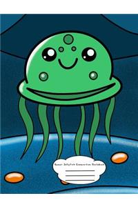 Kawaii Jellyfish Composition Notebook