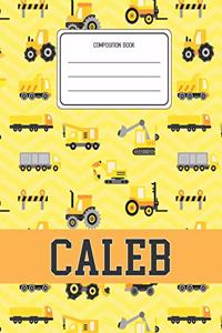 Composition Book Caleb