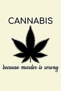Cannabis Because Murder Is Wrong