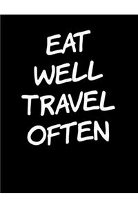 Eat Well Travel Often