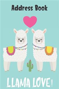 Llama Love Address Book