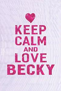 Keep Calm and Love Becky