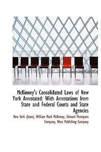 McKinney's Consolidated Laws of New York Annotated