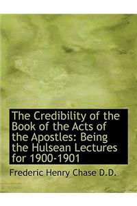 The Credibility of the Book of the Acts of the Apostles