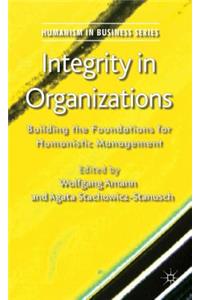 Integrity in Organizations