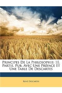 Principes De La Philosophie