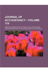 Journal of Accountancy (Volume 119)