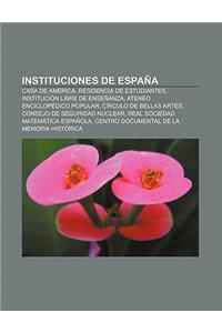 Instituciones de Espana