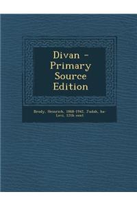 Divan (Primary Source)