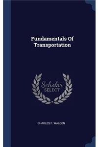 Fundamentals Of Transportation