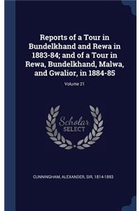 Reports of a Tour in Bundelkhand and Rewa in 1883-84; and of a Tour in Rewa, Bundelkhand, Malwa, and Gwalior, in 1884-85; Volume 21