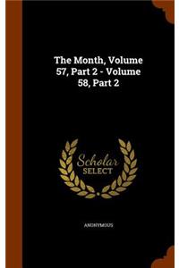The Month, Volume 57, Part 2 - Volume 58, Part 2