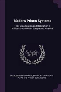 Modern Prison Systems