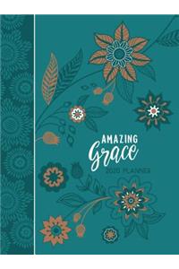 2020 16 Month Weekly Planner: Amazing Grace (Faux Ziparound)