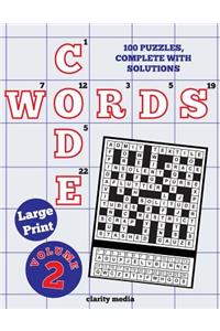 Large Print Code Words Volume 2